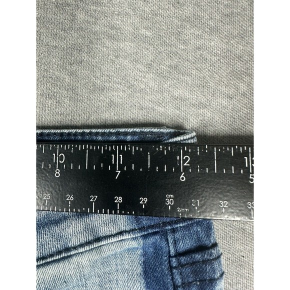 Hudson Jeans Women's Junior Size 16 24x26 Low Rise Skinny Dark Wash‎ Denim - Picture 5 of 6